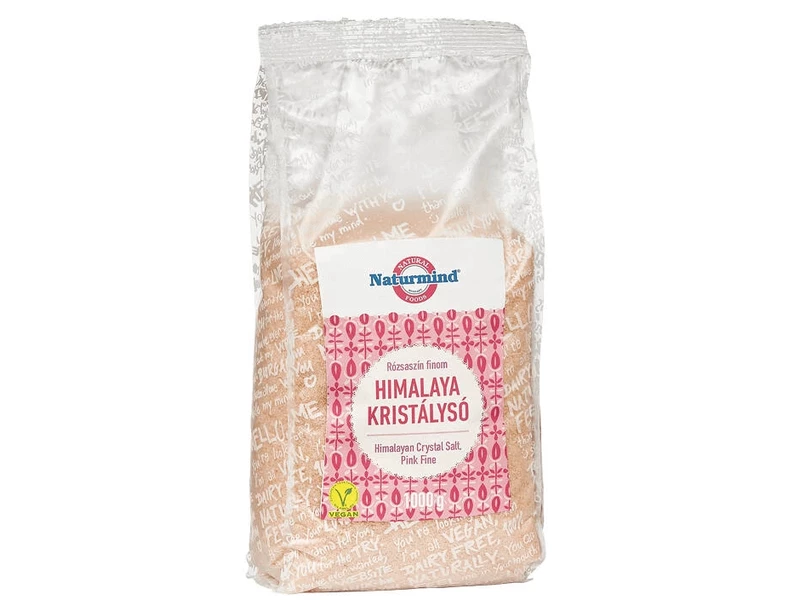 Naturmind Himalája só finom rózsaszín 1kg