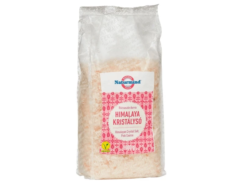 Naturmind Himalája só durva rózsaszín 1kg