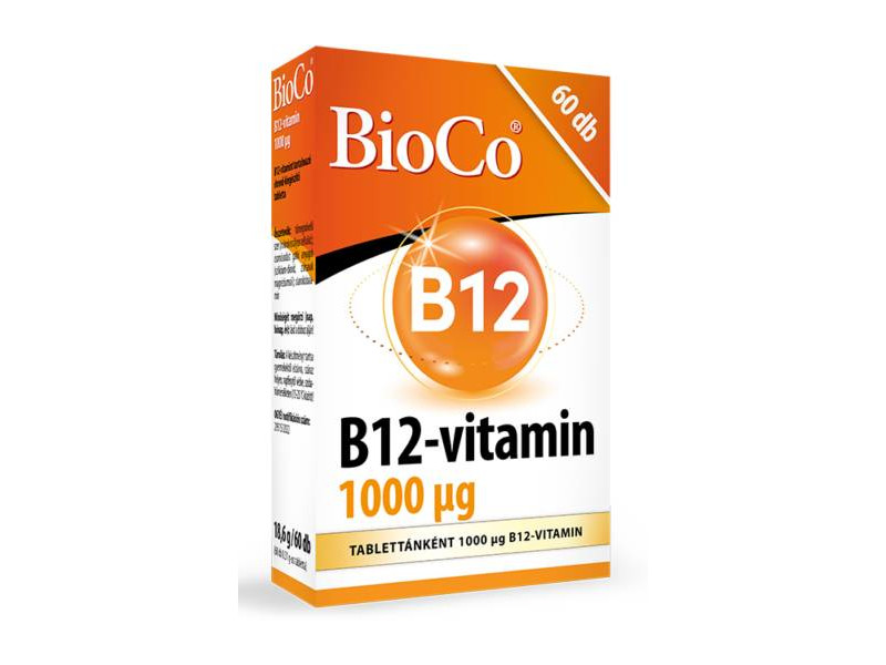 BioCo B12-vitamin 1000 mcg 60db