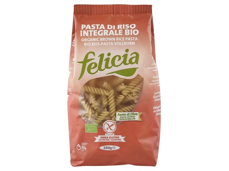Felicia Bio barna rizs fusilli gluténmentes 250 g