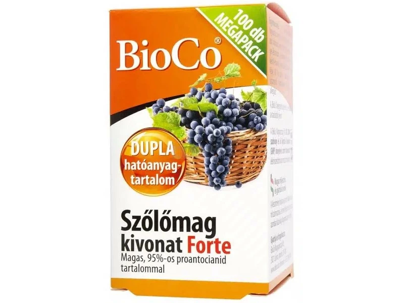 BioCo Szőlőmag Forte Megapack 100db