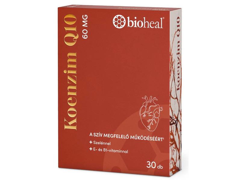 Bioheal Q10 Koenzim 60 Mg 30 db lágykapszula