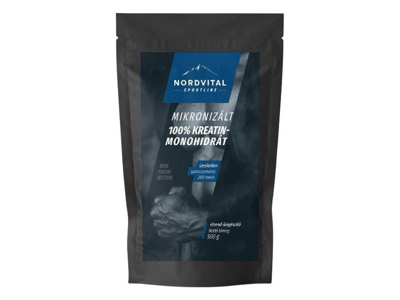 Nordvital mikronizált Kreatin-monohidrát  500 g