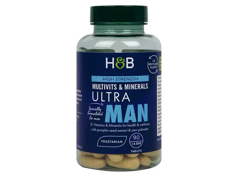 H&B Ultra Man - Férfi Multivitamin tabletta 90 db