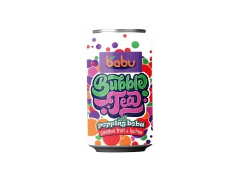 Babu Bubble Tea-Passion Fruit& Lychee 315 ml