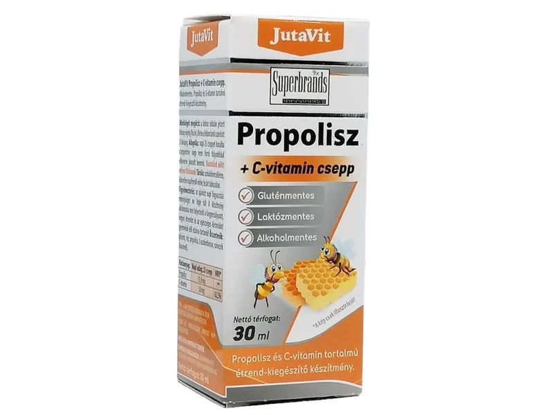 JutaVit Propolisz+C-vitamin csepp 30 ml