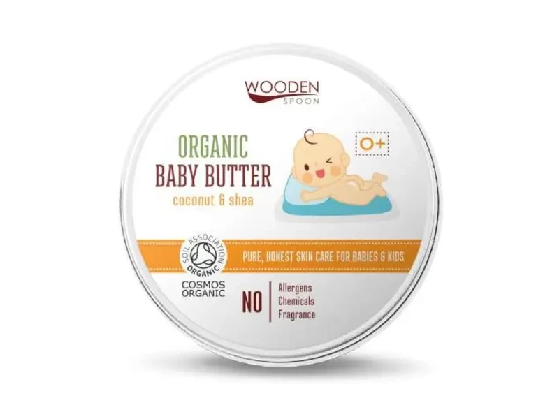 Wooden Spoon Bio Baba Testápoló Vaj  100 ml