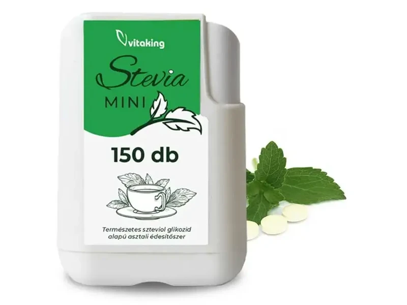 Vitaking Stevia tabletta 150 db