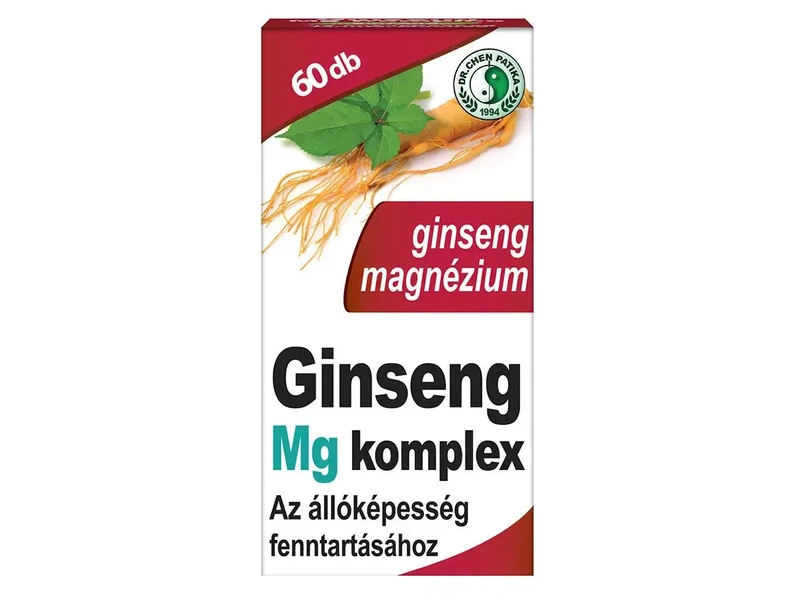 Dr. Chen Ginseng Magnézium Komplex kapszula 60db