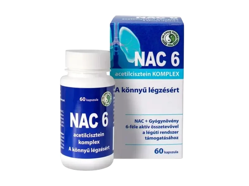 Dr. Chen NAC6 Acetilcisztein komplex kapszula 60db