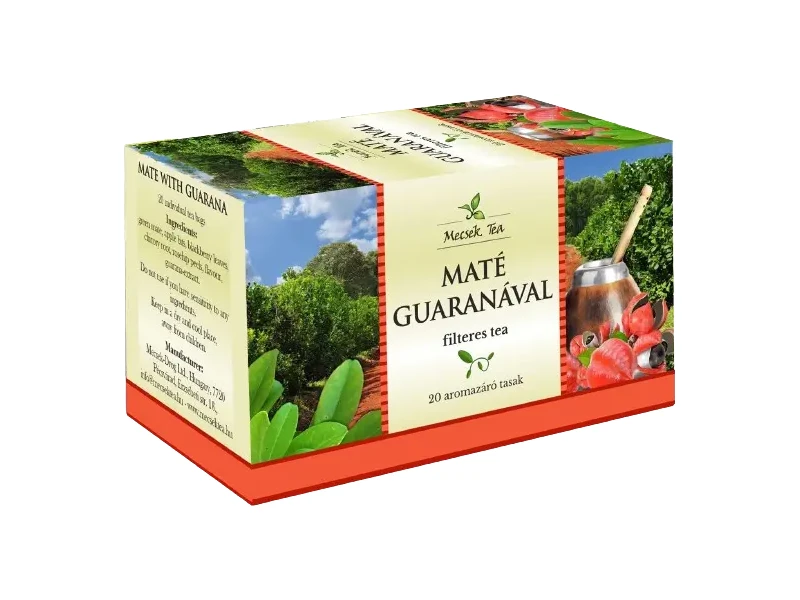 Mecsek Maté tea Guaranával 20 x 1,5g