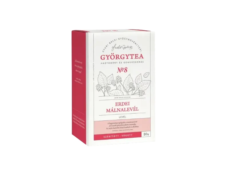 Györgytea Erdei Málnalevél 80 g