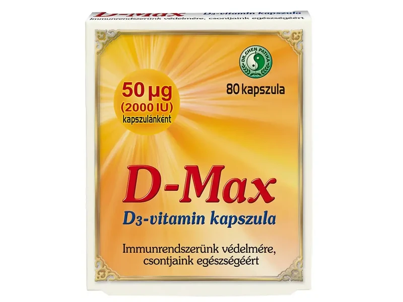 Dr. Chen D-Max kapszula 2000 NE 80 db