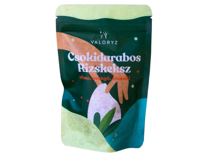 Valoryz csokidarabos rizskeksz 110 g