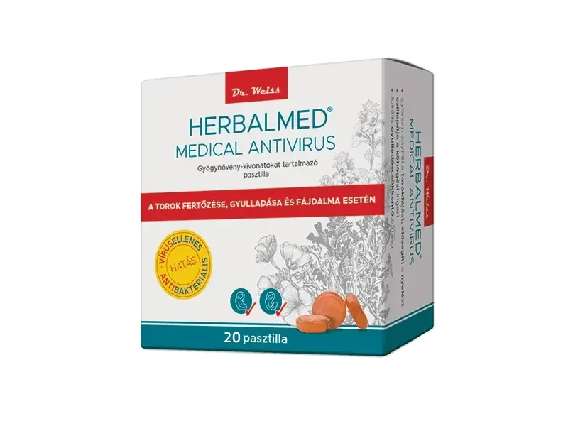 Herbalmed Medical pasztilla 20db