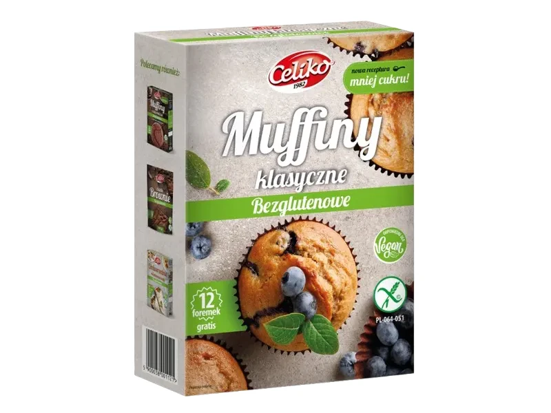 Celiko Muffin Klasszik Lisztkeverék 280 g