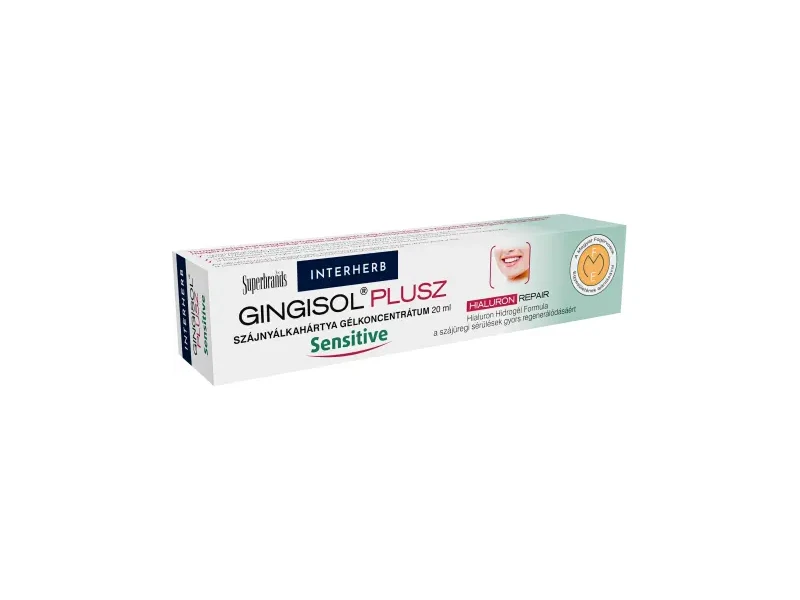 Interherb GINGISOL PLUSZ Szájnyálkahártya gél 20 ml Sensitive