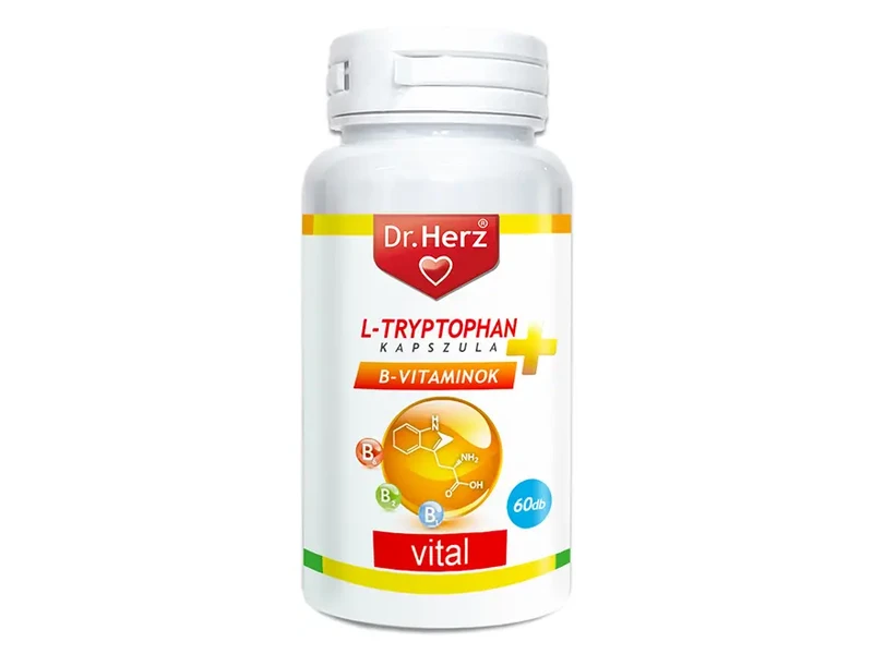 Dr. Herz L-Tryptophan + B-vitaminok 60 db kapszula