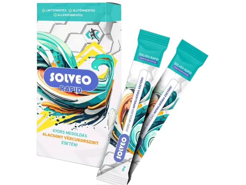 Solveo Rapid Invertcukorszirup 180 g