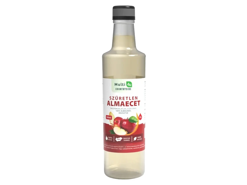 Multi 4u Countryside Szűretlen almaecet 500ml