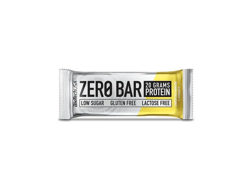 BioTech USA Zero Bar Csokoládé-banán ízű 50g