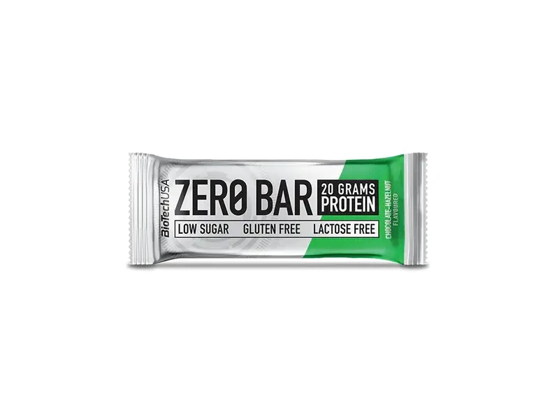 BioTech USA Zero Bar Csokoládé-mogyoró 50 g