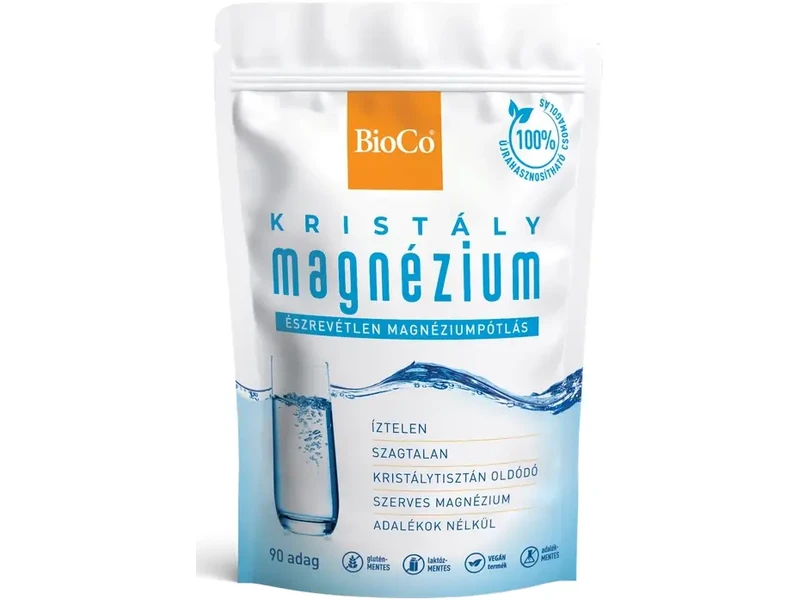 BioCo Kristály Magnézium tasakos por 150 g