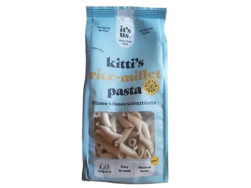 it's us KITTI's Gluténmentes rizses-köleses száraztészta penne 200 g