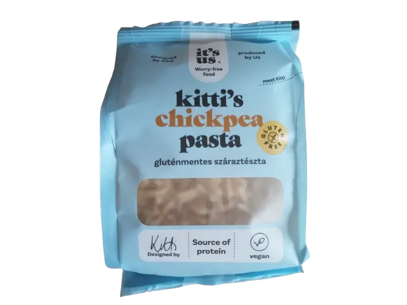 it's us KITTI's gluténmentes csicseriborsó száraztészta csiga 250 g