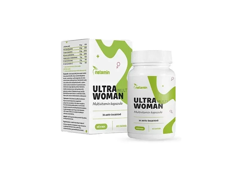 Netamin Ultra Multi Woman Multivitamin kapszula nőknek 60 db