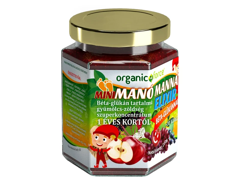 Organic Forte MINI Manó Manna Elixír 1-3 éves korig 210g