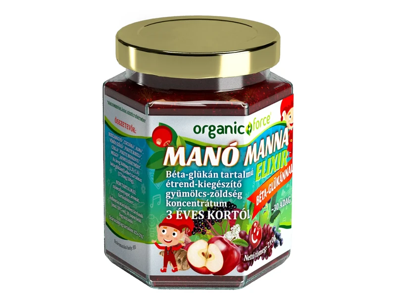 Organic Forte Manó Manna Elixír 3 éves kortól 210g