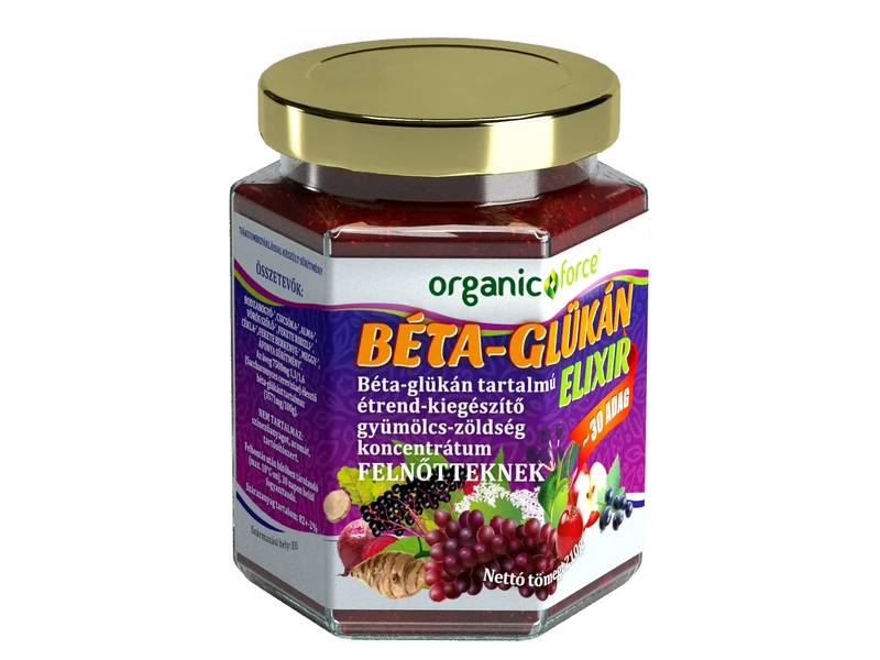 Organic Forte Béta-glükán Elixír 210g