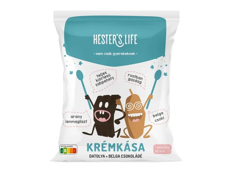 Hester's Life Datolyás-belgacsokis krémkása 50g