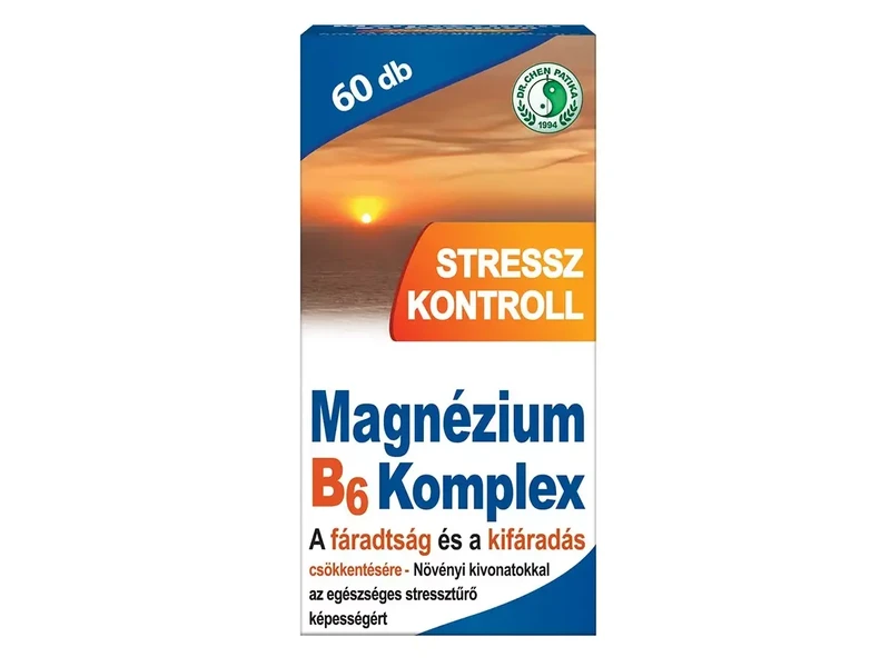 Dr. Chen Magnézium B6 Komplex Stressz kontroll tabletta 60db