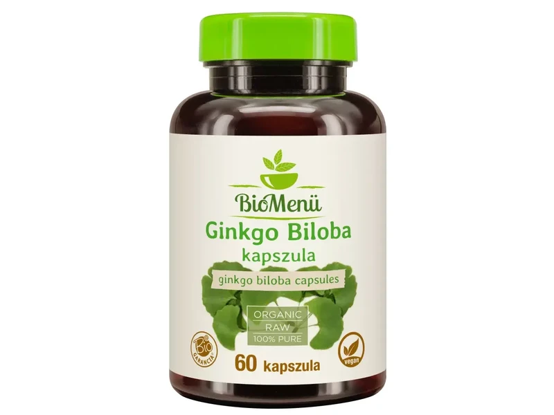 BioMenü BIO Ginkgo Biloba kapszula 60 db