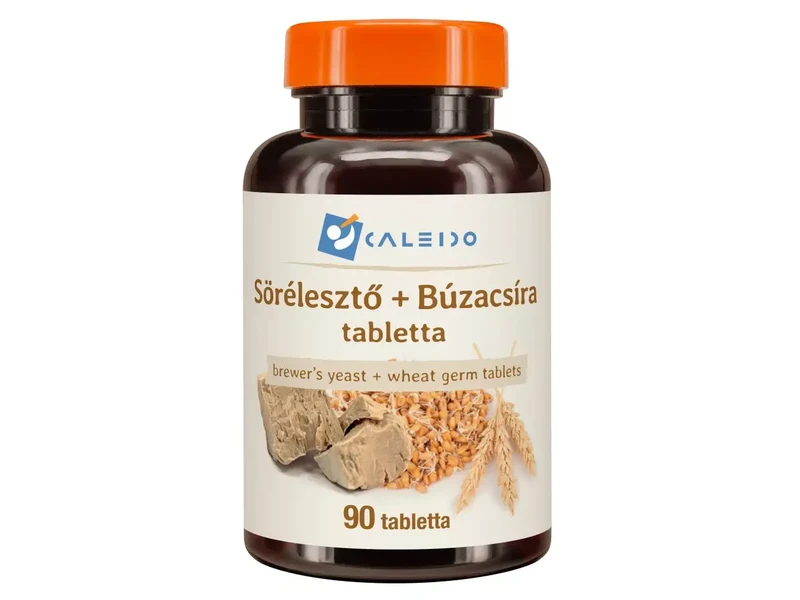 Caleido Sörélesztő + Búzacsíra tabletta 90db