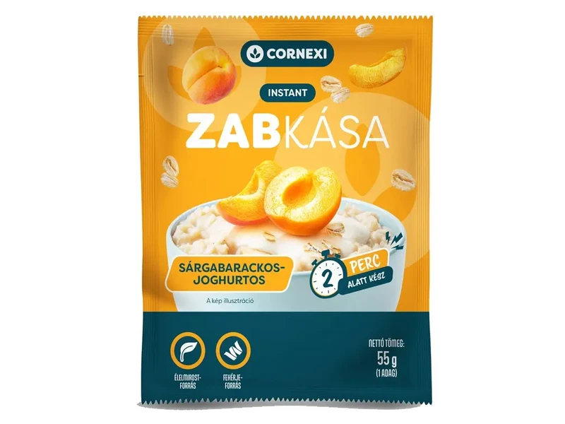 Cornexi Sárgabarackos Joghurtos Zabkása 55 g