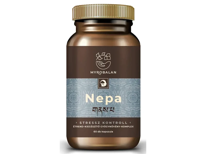 Myrobalan Nepa nyugodt tudat gyógynövény-komplex 60db