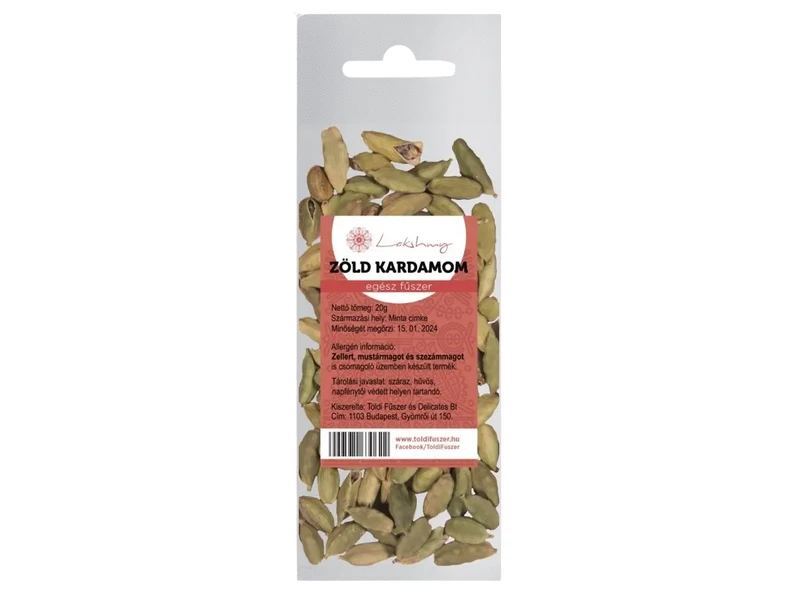 Zöld Kardamom egész 20g
