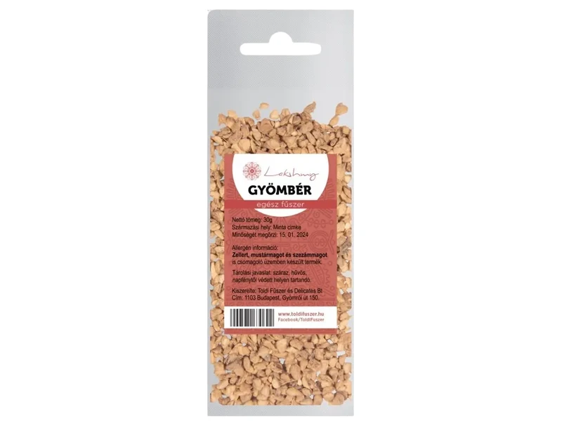Gyömbér darabok 30g
