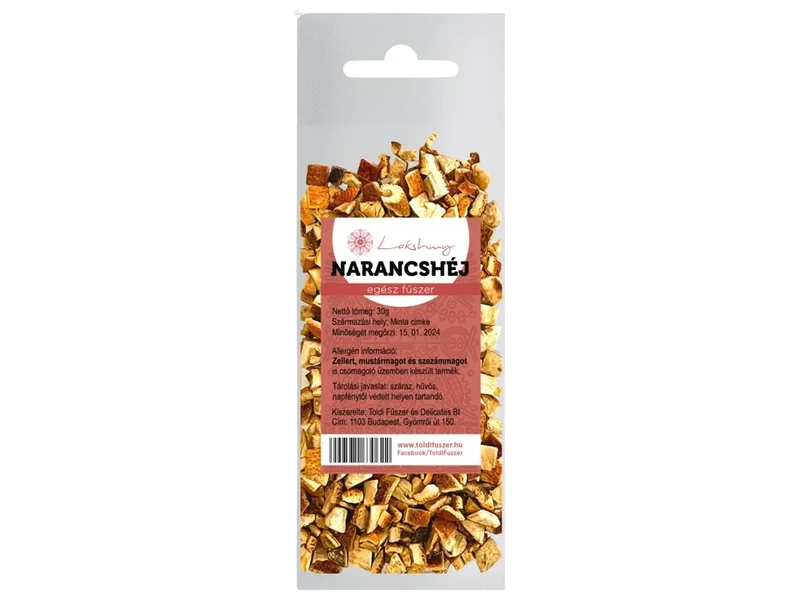 Narancshéj reszelt 20g