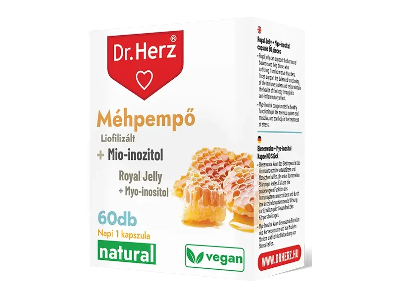 Dr. Herz Méhpempő + Mio-Inozitol  60 db kapszula