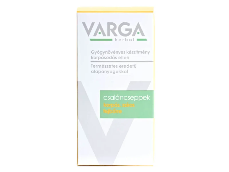 VARGA Csaláncseppek (korpás, zsíros hajra) 50ml