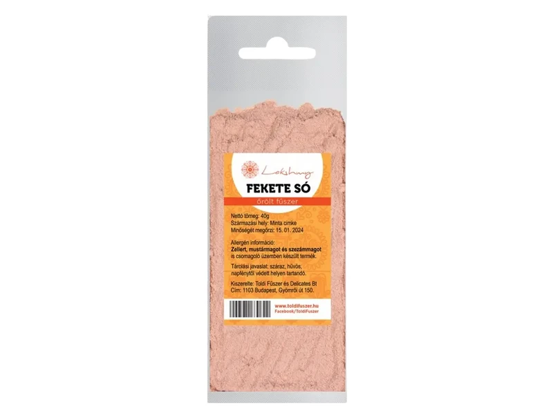 Lakshmy Fekete só 40 g