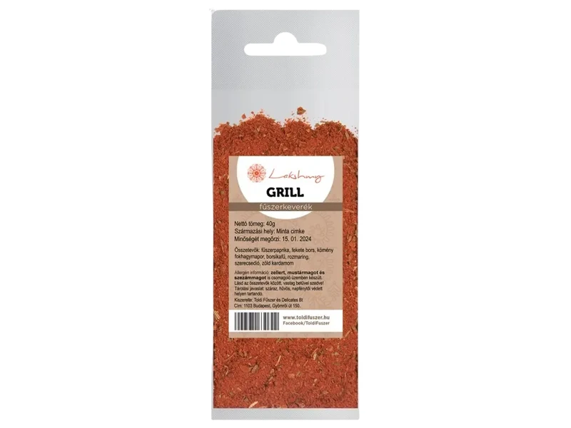 Lakshmy Grill fűszerkeverék 40 g