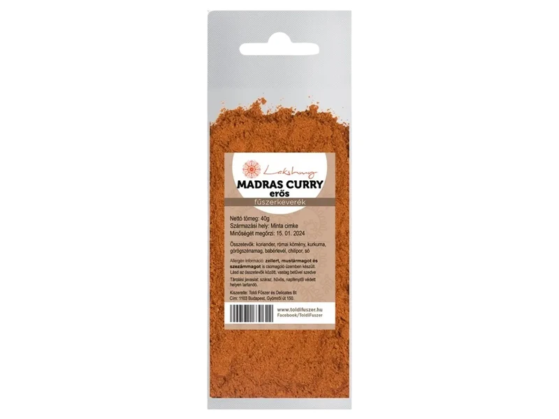 Lakshmy Madras Curry erős fűszerkeverék 40 g