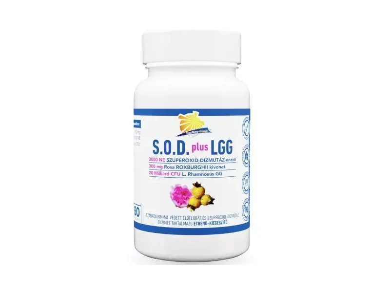 Napfényvitamin S.O.D. plus LGG étrend-kiegészítő 60 db