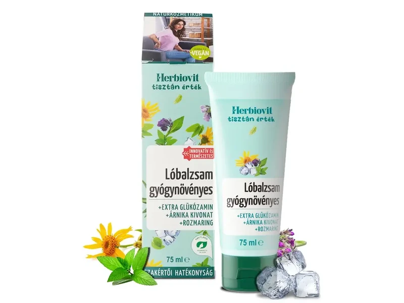 Herbiovit Lóbalzsam Gyógynövényes 75ml