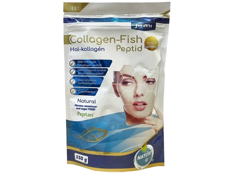 JutaVit Collagen Fish Hal-kollagén Peptid natúr 150g